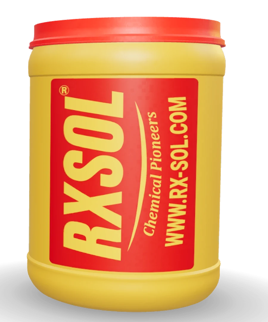 RXSOL 20 litre jerry can, yellow body with red label